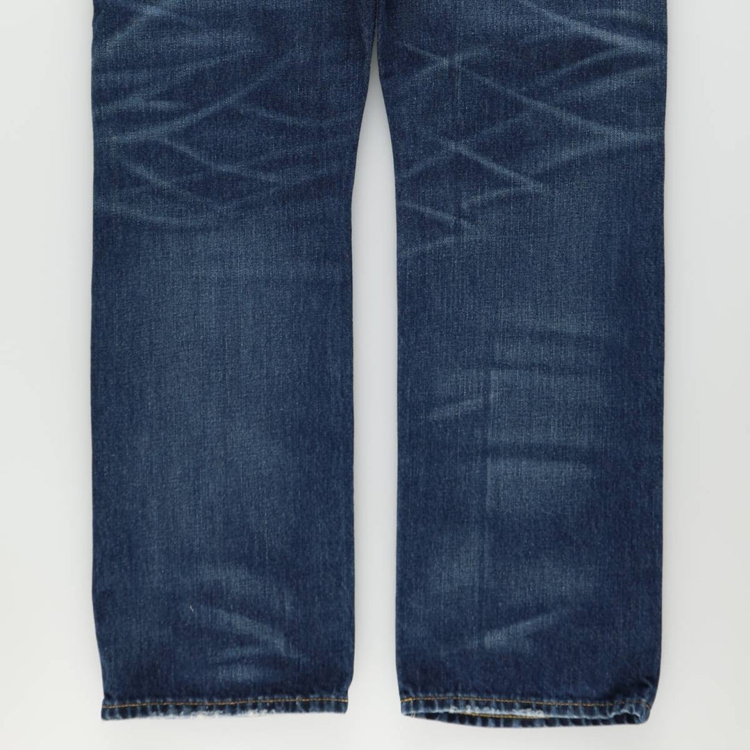 Big size Ralph Lauren Polo Ralph Lauren straight-leg denim pants for men, equivalent to size W41. cotton blue type Vintage Second Hand