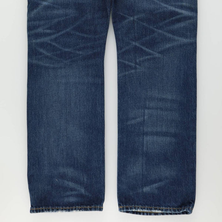 Big size Ralph Lauren Polo Ralph Lauren straight-leg denim pants for men, equivalent to size W41. cotton blue type Vintage Second Hand