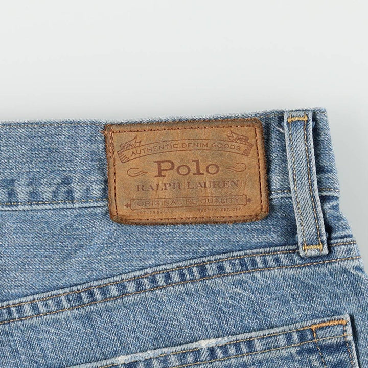 Ralph Lauren Polo Ralph Lauren Straight Denim Pants, Men's Size W36 (approx.) cotton blue type Vintage Second Hand