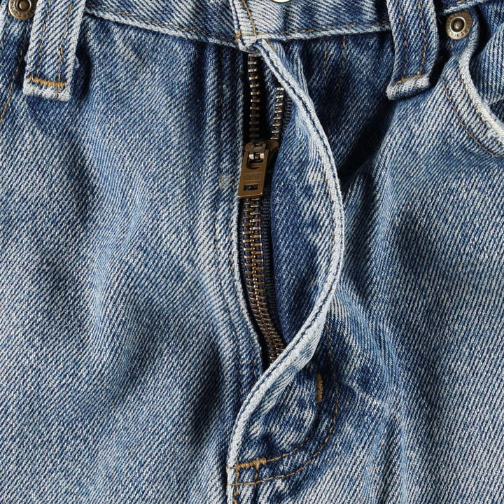 Carhartt Relaxed Fit Tapered Denim Pants for Men, W34 equivalent cotton blue type Vintage Second Hand