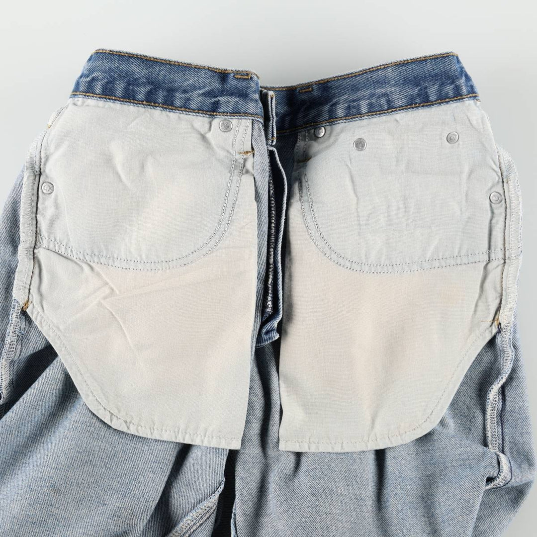 Carhartt Relaxed Fit Tapered Denim Pants for Men, W34 equivalent cotton blue type Vintage Second Hand