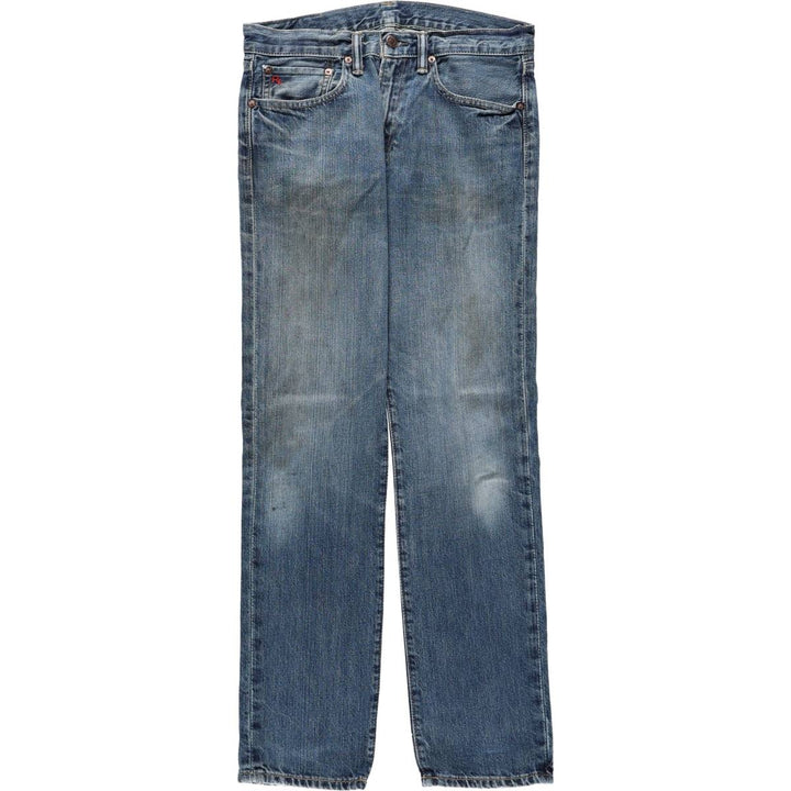Ralph Lauren Polo Ralph Lauren Straight Denim Pants, Men's Size W31 (approx.) cotton blue type Vintage Second Hand