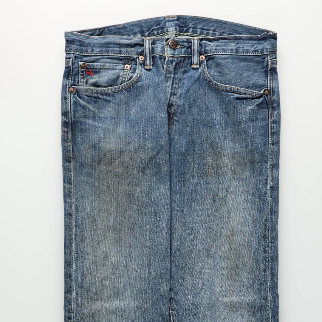 Ralph Lauren Polo Ralph Lauren Straight Denim Pants, Men's Size W31 (approx.) cotton blue type Vintage Second Hand