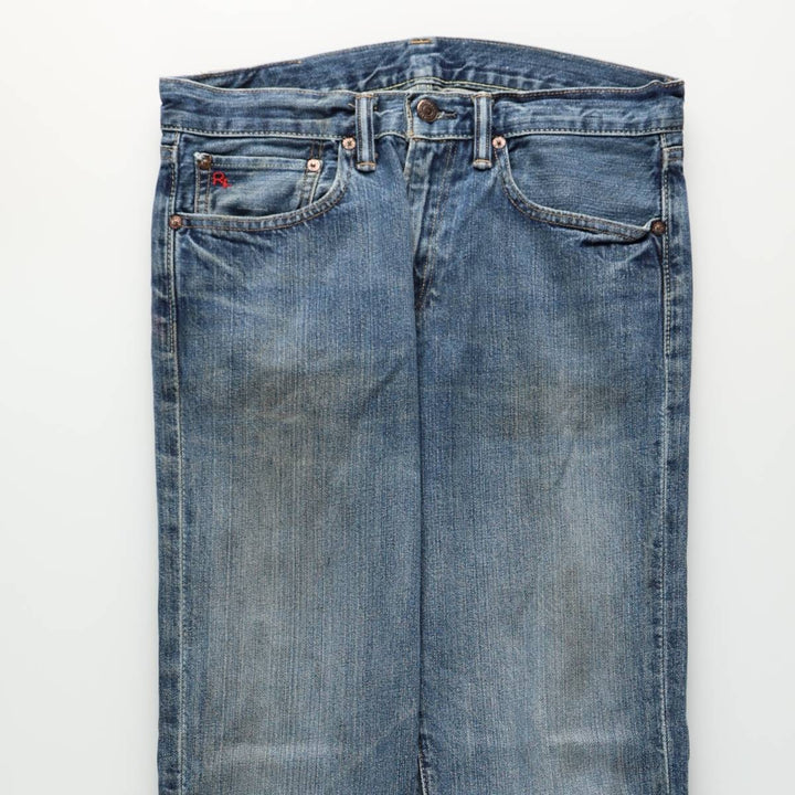 Ralph Lauren Polo Ralph Lauren Straight Denim Pants, Men's Size W31 (approx.) cotton blue type Vintage Second Hand