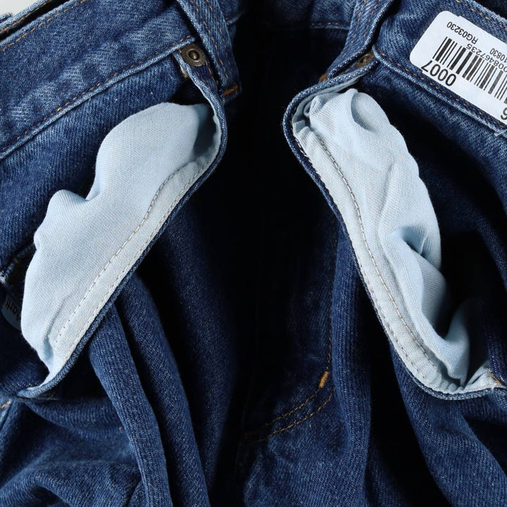 Carhartt Relaxed Fit Tapered Denim Pants for Men, W32 equivalent cotton blue type Vintage Second Hand