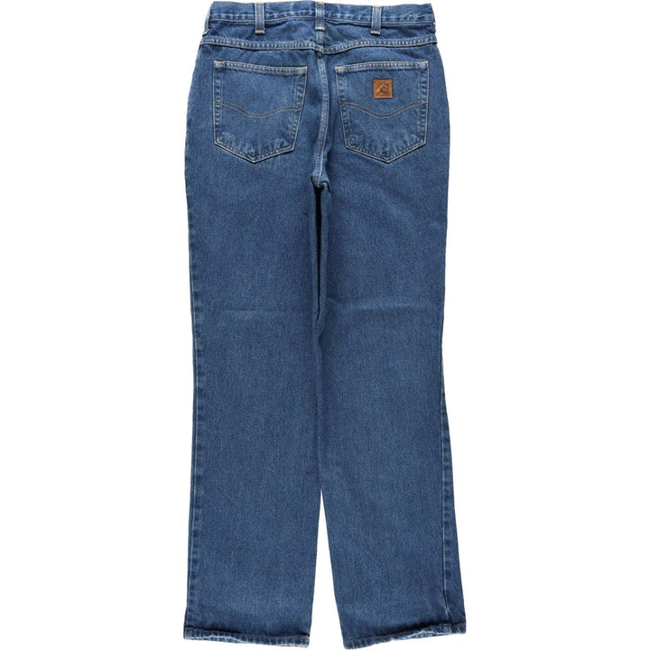 Carhartt Relaxed Fit Tapered Denim Pants for Men, W31 equivalent cotton blue type Vintage Second Hand