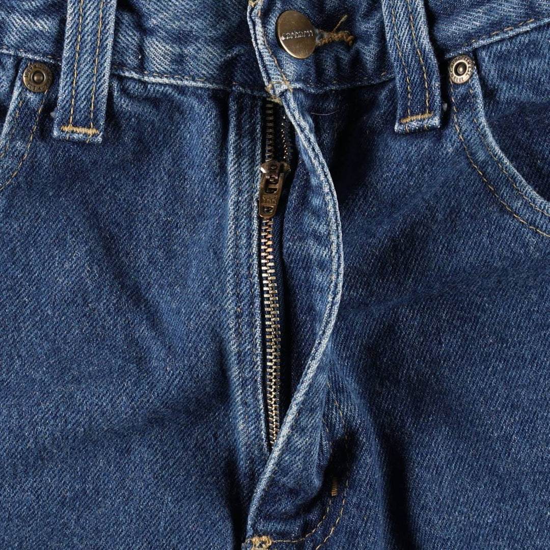 Carhartt Relaxed Fit Tapered Denim Pants for Men, W31 equivalent cotton blue type Vintage Second Hand