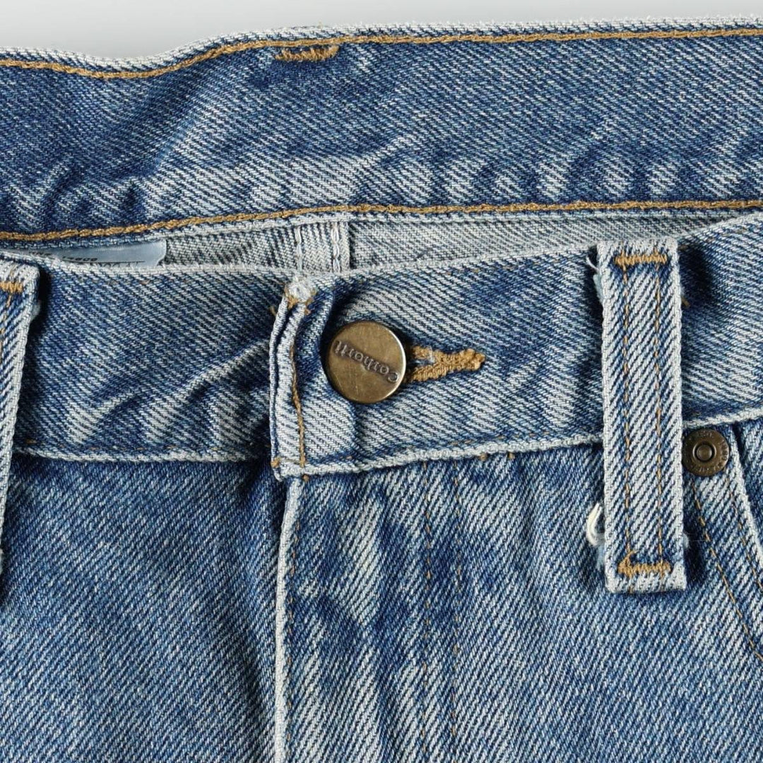 Carhartt Traditional FIT Tapered Denim Pants Men's W37 cotton blue type Vintage Second Hand