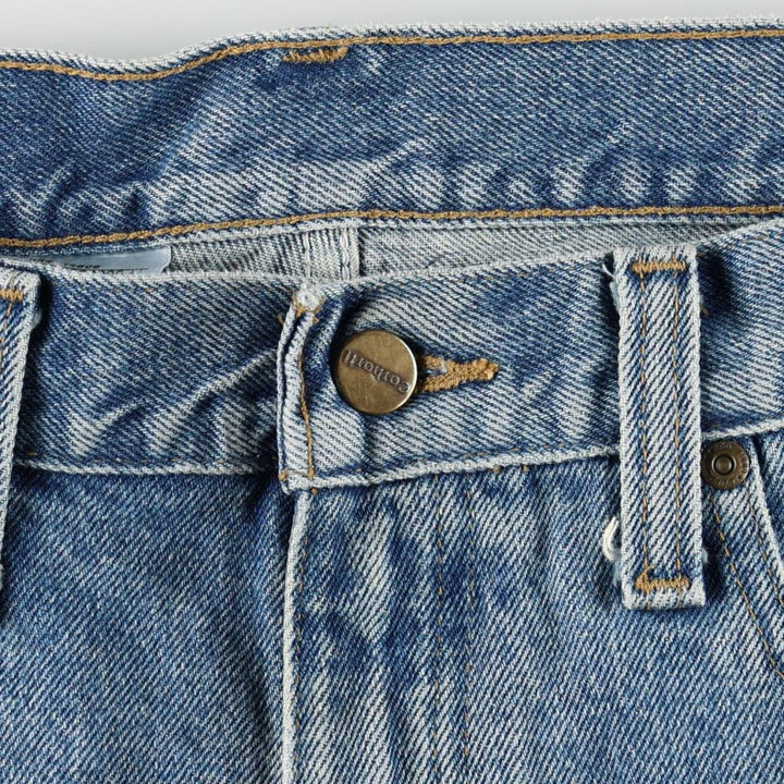 Carhartt Traditional FIT Tapered Denim Pants Men's W37 cotton blue type Vintage Second Hand