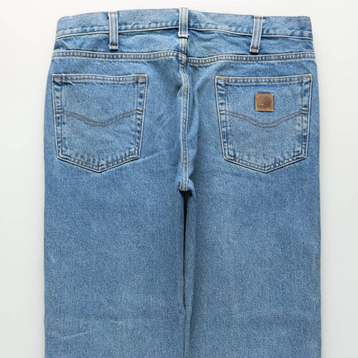 Carhartt Traditional FIT Tapered Denim Pants Men's W37 cotton blue type Vintage Second Hand