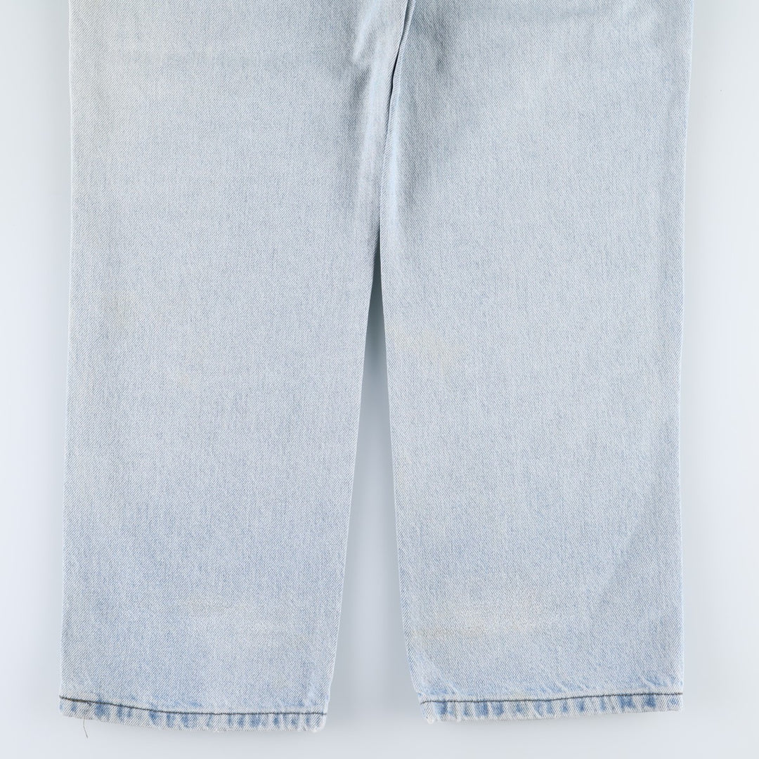 2000'S Harley-Davidson TRADITIONAL Tapered Denim Pants, Made in USA, Men's W37 (approx.) cotton blue type Vintage Second Hand