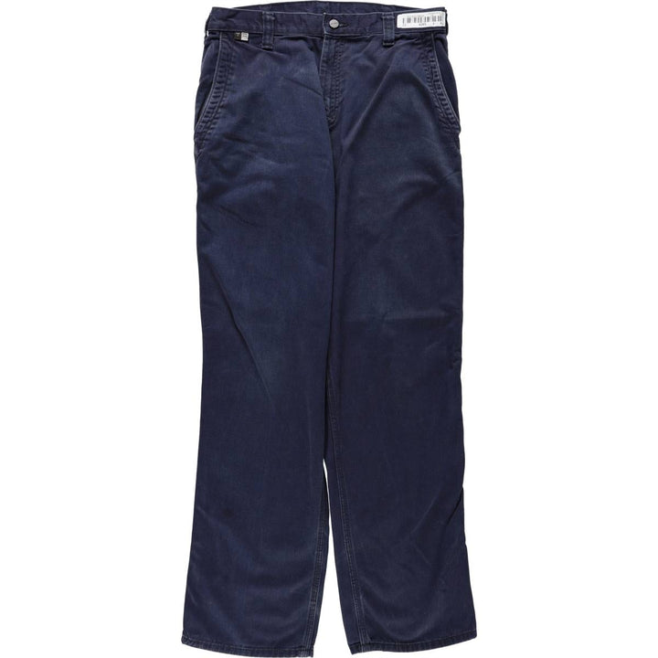 Carhartt FR Series Tapered Denim Pants, Men's, Size W33 cotton navy blue type Vintage Second Hand