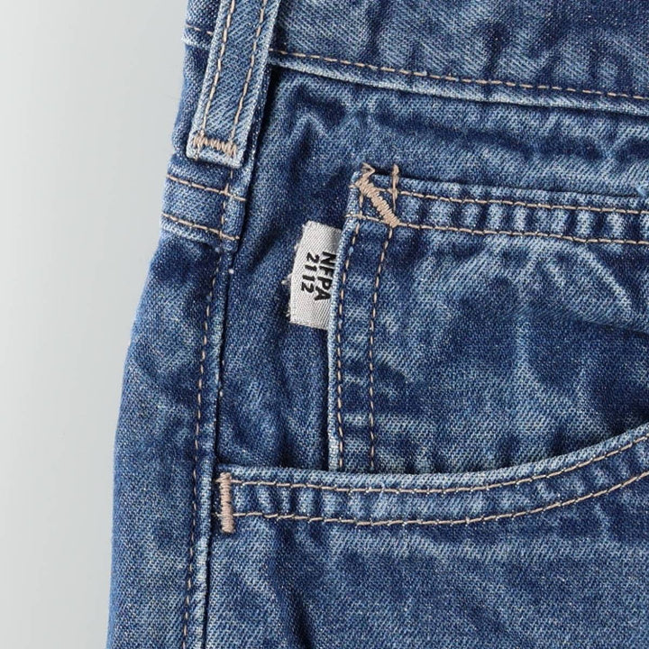 Carhartt FR Series Tapered Denim Pants, Made in USA, Men's, Size W34 cotton blue type Vintage Second Hand