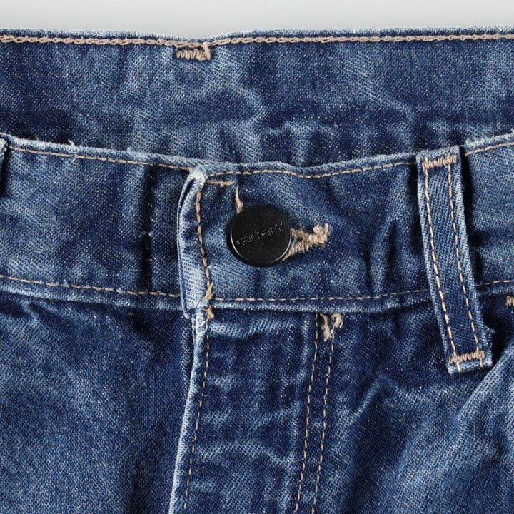 Carhartt FR Series Tapered Denim Pants, Made in USA, Men's, Size W34 cotton blue type Vintage Second Hand