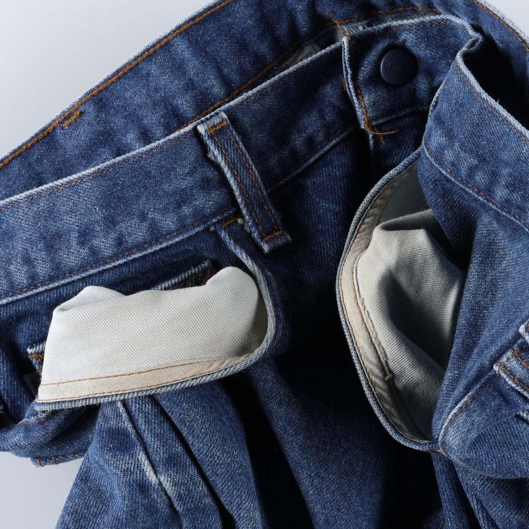 2000'S Carhartt FR Series Tapered Denim Pants, Men's W35 (approx.) cotton blue type Vintage Second Hand