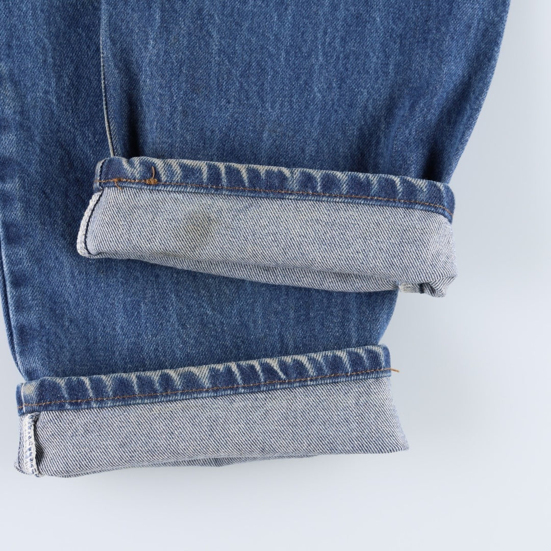 2000'S Carhartt FR Series Tapered Denim Pants, Men's W35 (approx.) cotton blue type Vintage Second Hand