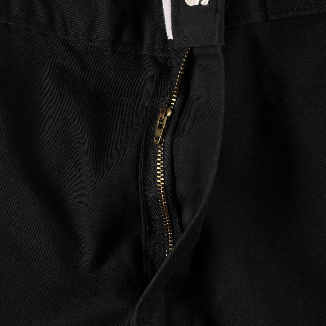 Dickies Men's Work Pants, Size W35 polyester black type Vintage Second Hand