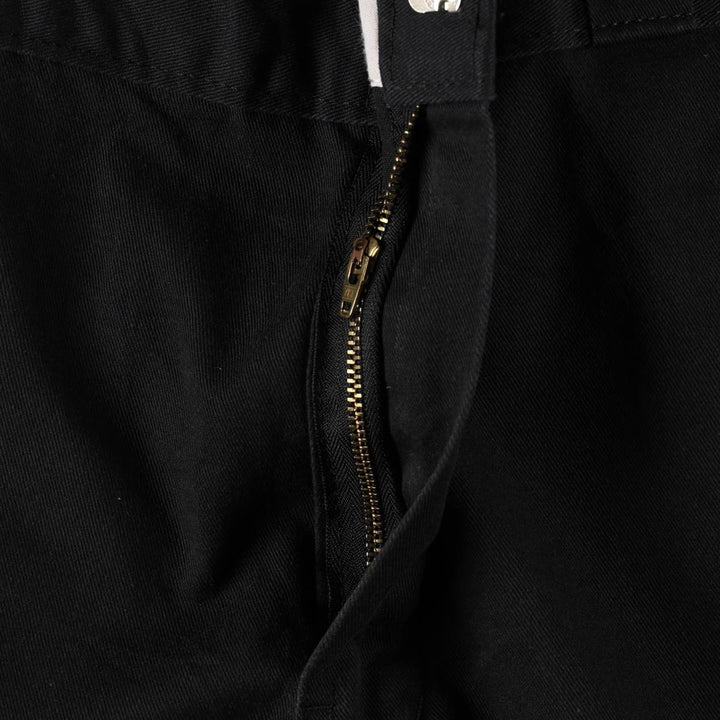 Dickies Men's Work Pants, Size W35 polyester black type Vintage Second Hand