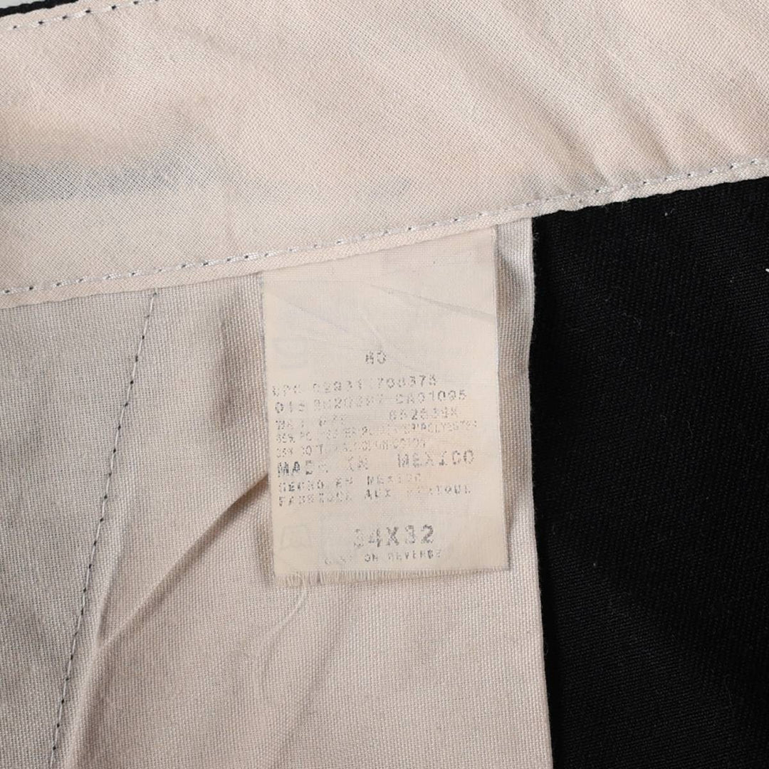 Dickies Work Pants Men's W34 unclear black type Vintage Second Hand
