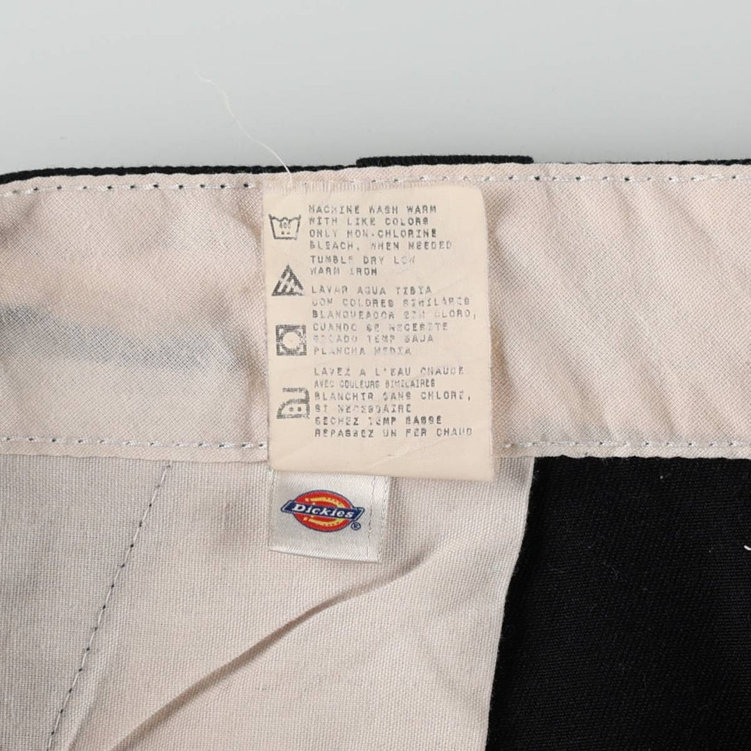 Dickies Work Pants Men's W34 unclear black type Vintage Second Hand