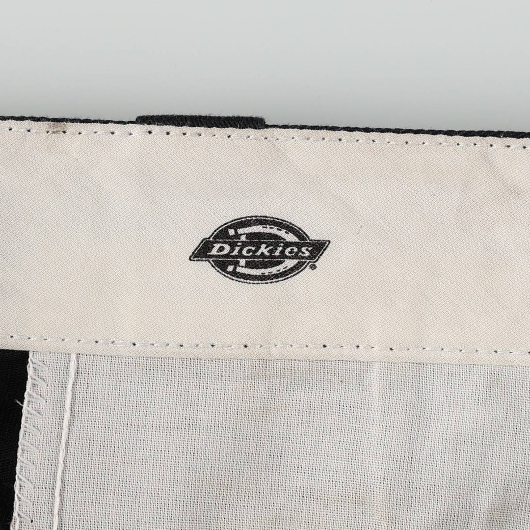 Dickies Loose Fit Work Pants, Men's, Size W37 polyester black type Vintage Second Hand