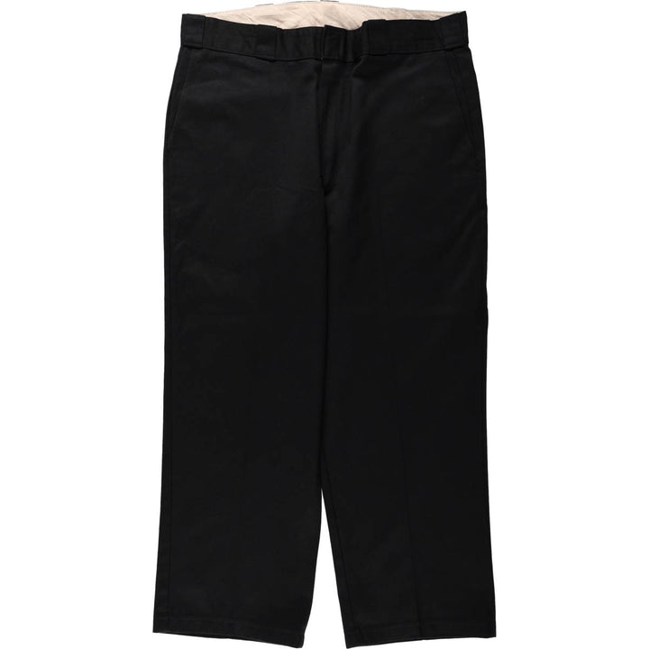 Dickies ORIGINAL FIT Work Pants, Men's W36 (approx.) polyester black type Vintage Second Hand