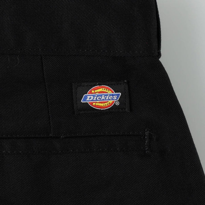 Dickies Work Pants Men's W36 polyester black type Vintage Second Hand