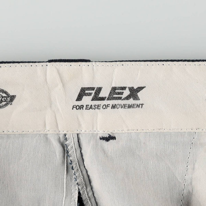 Dickies 874 FLEX ORIGINAL FIT Work Pants, Men's W37 equivalent. polyester navy blue type Vintage Second Hand