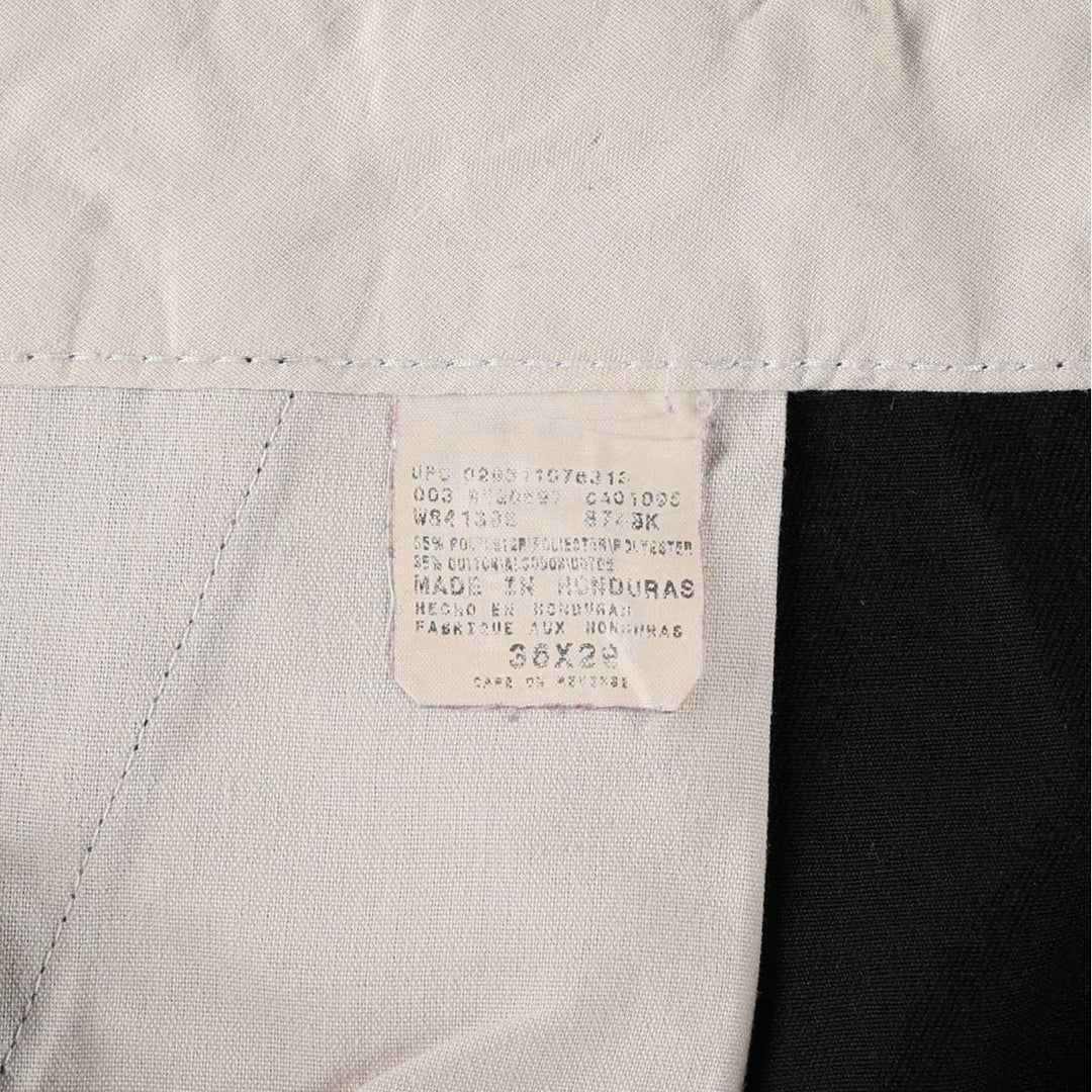 Dickies Work Pants Men's W37 polyester black type Vintage Second Hand