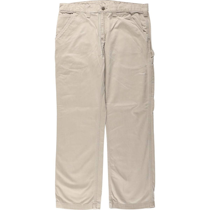 Carhartt Relaxed Fit Painter Pants, Men's W37 (approx.) cotton unbleached Vintage Second Hand