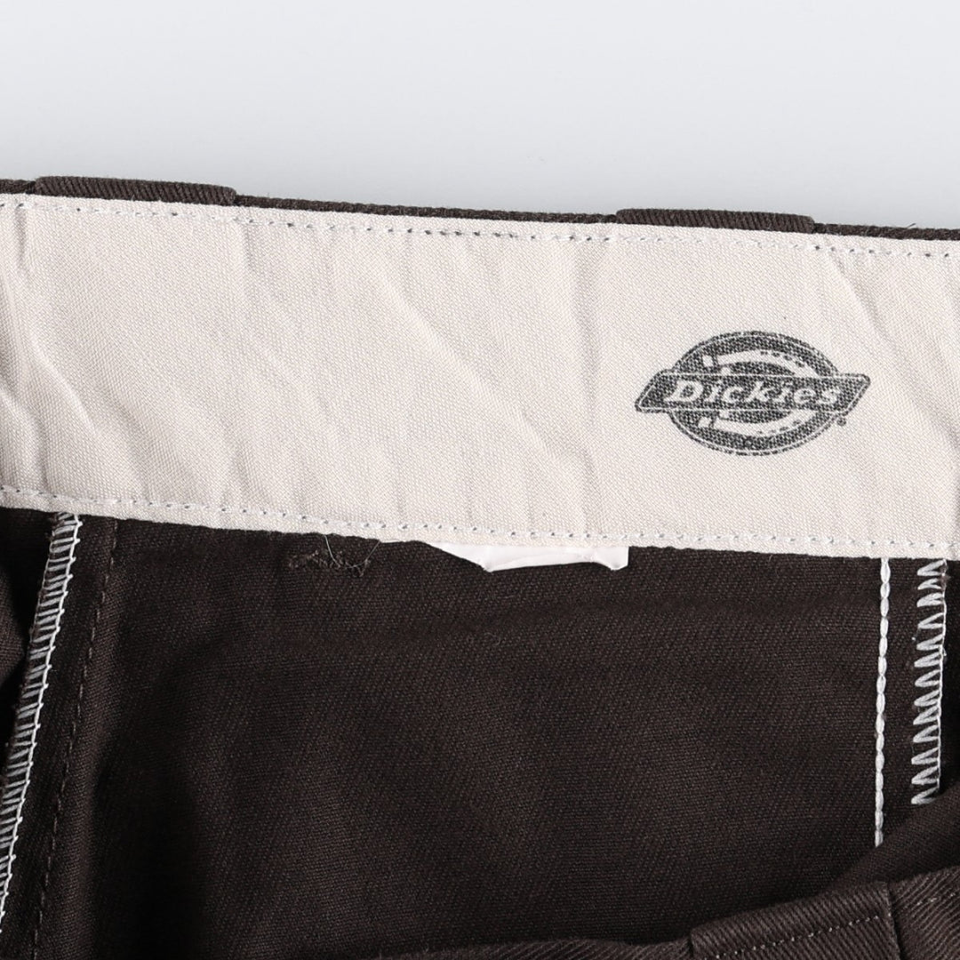 Dickies Work Pants Men's W32 equivalent unclear dark chocolate Vintage Second Hand