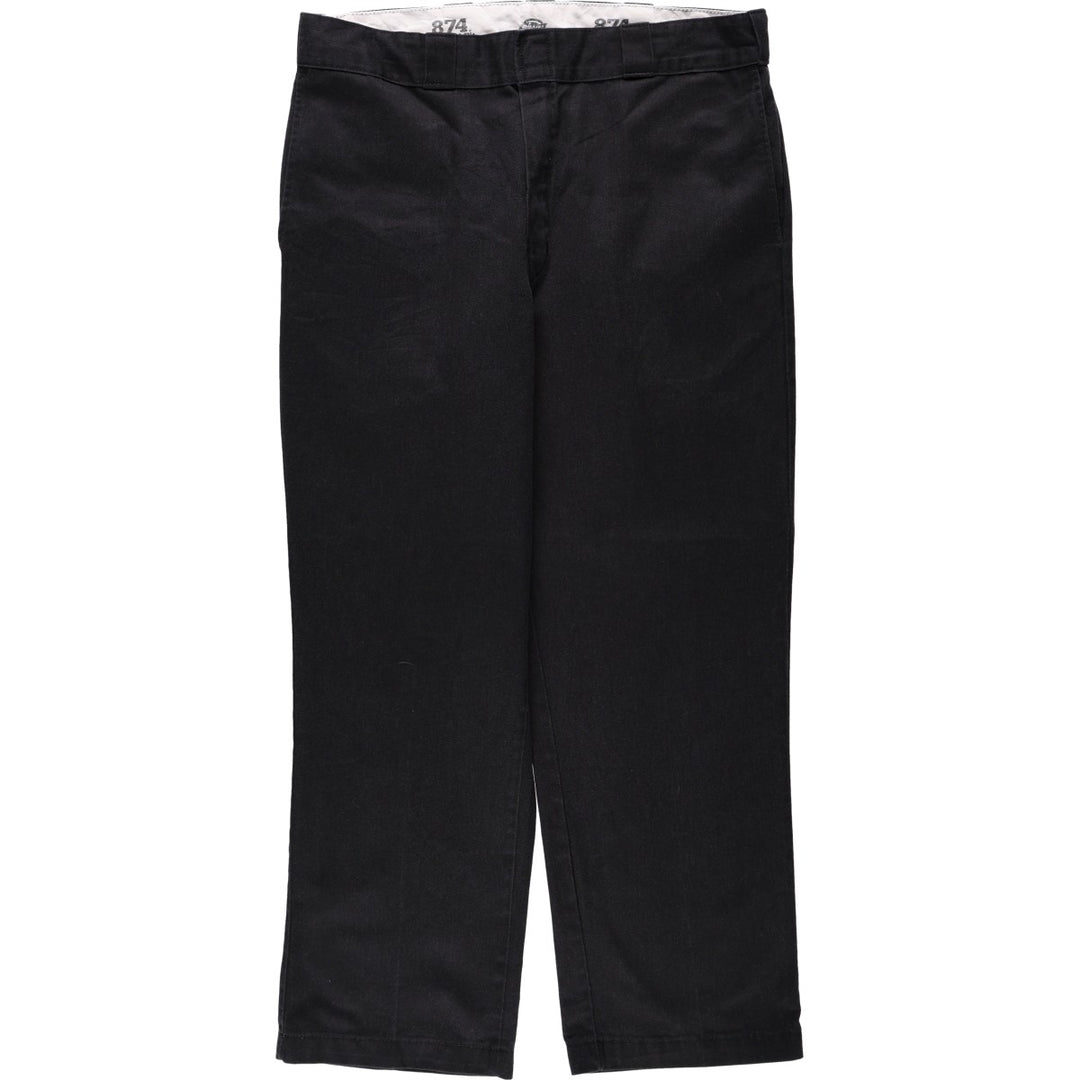 Dickies 874 Original Fit Work Pants, Men's, Size W35 polyester black type Vintage Second Hand