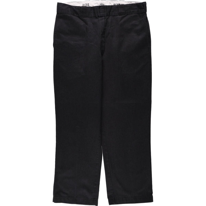 Dickies 874 Original Fit Work Pants, Men's, Size W35 polyester black type Vintage Second Hand