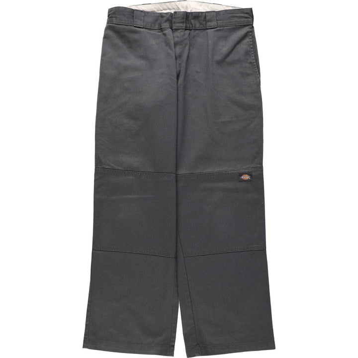 Dickies Loose Fit Double Knee Work Pants for Men, W35 unclear Charcoal Vintage Second Hand