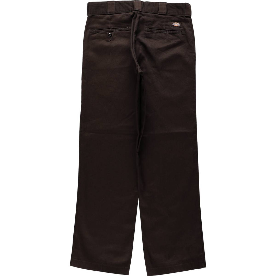 Dickies 874 Original Fit Work Pants for Men, W32 equivalent polyester walnut Vintage Second Hand