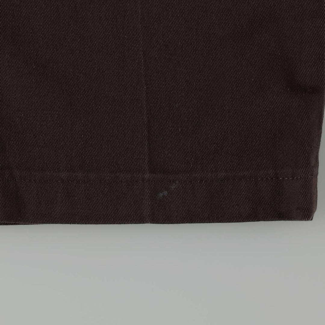Dickies Work Pants Men's W36 polyester brown type Vintage Second Hand