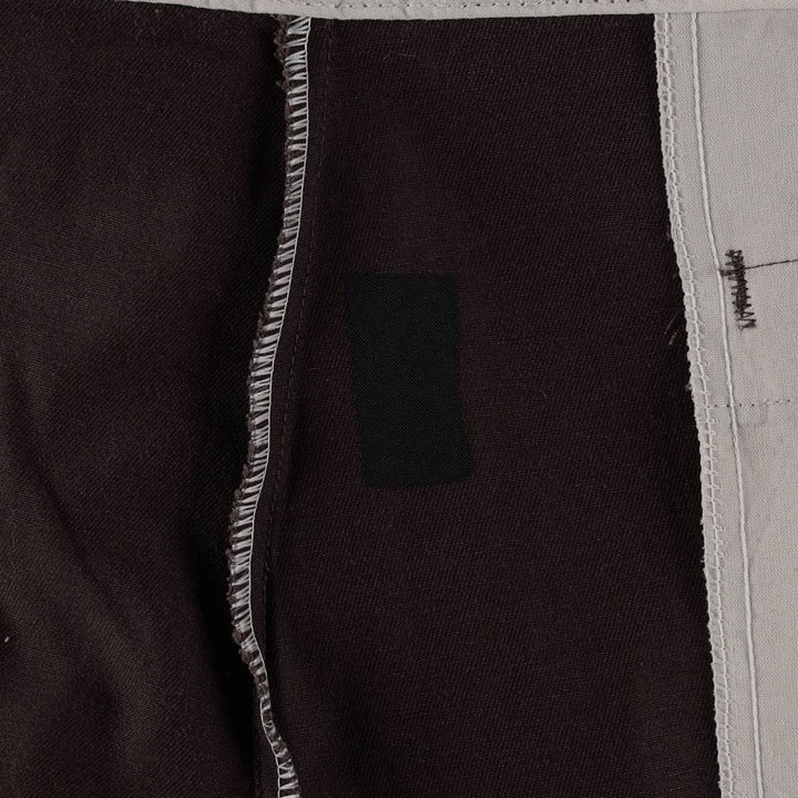 Dickies Work Pants Men's W36 polyester brown type Vintage Second Hand