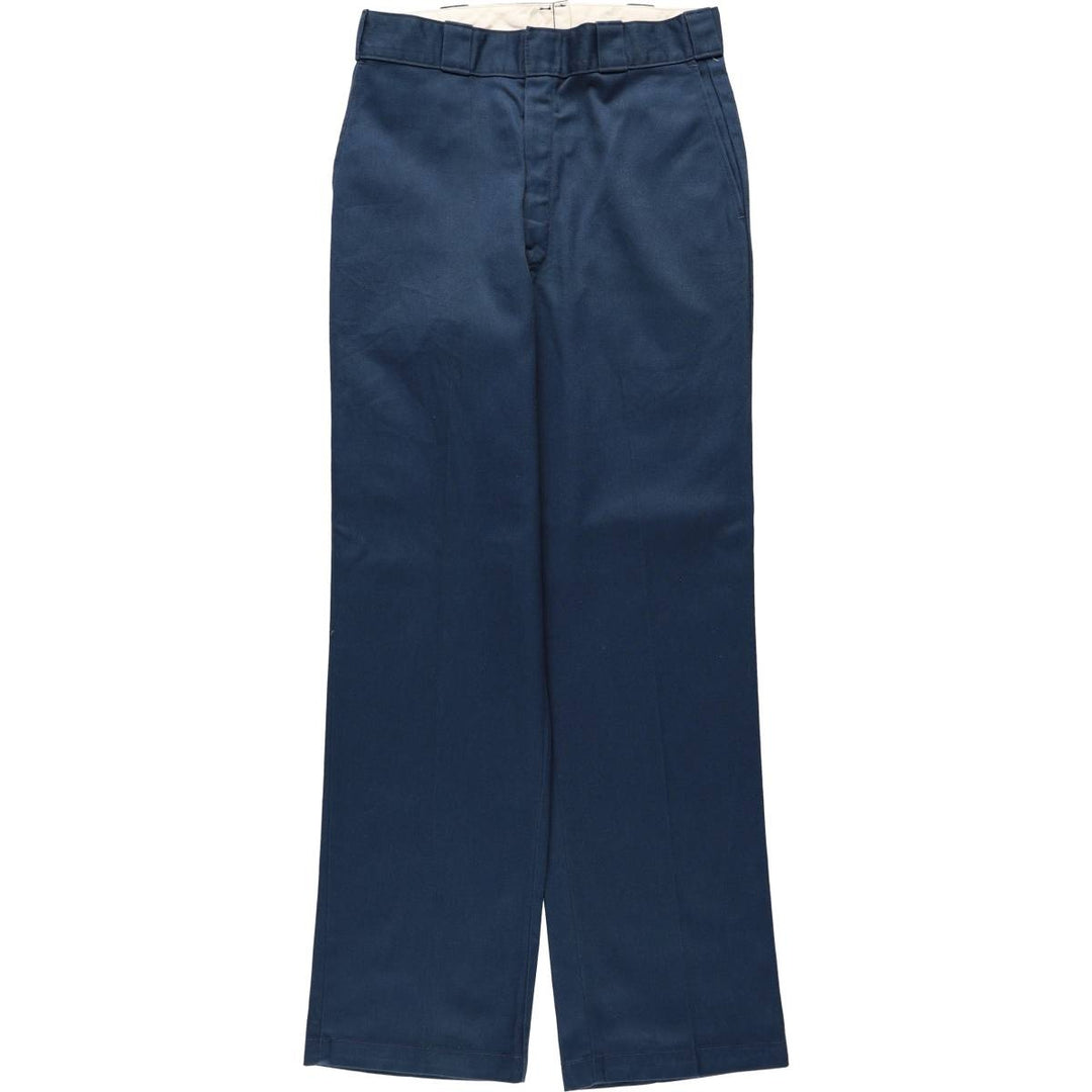 Dickies work pants, made in Canada, men's size W31 (approx.) polyester Navy blue Vintage Second Hand