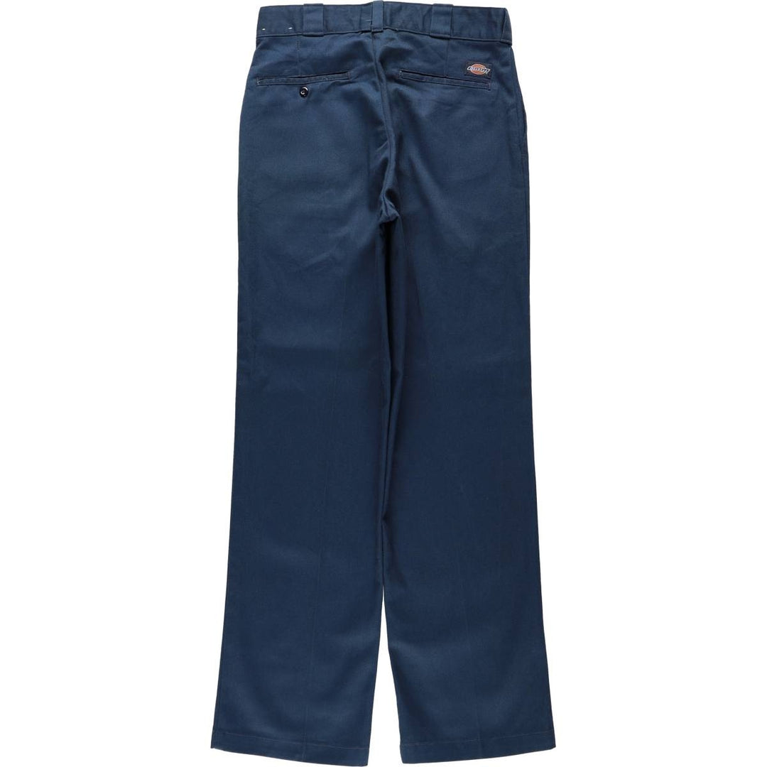 Dickies work pants, made in Canada, men's size W31 (approx.) polyester Navy blue Vintage Second Hand