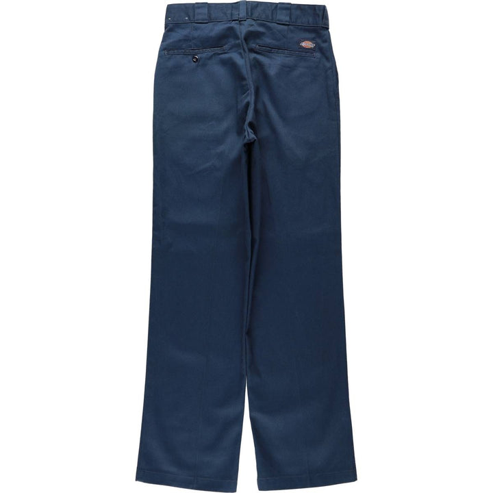 Dickies work pants, made in Canada, men's size W31 (approx.) polyester Navy blue Vintage Second Hand