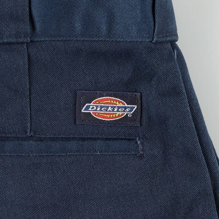 Dickies work pants, made in Canada, men's size W31 (approx.) polyester Navy blue Vintage Second Hand