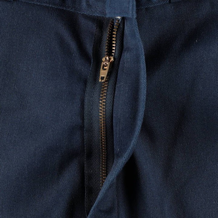 Dickies work pants, made in Canada, men's size W31 (approx.) polyester Navy blue Vintage Second Hand