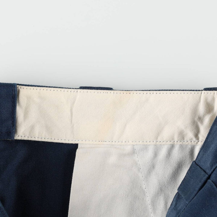 Dickies work pants, made in Canada, men's size W31 (approx.) polyester Navy blue Vintage Second Hand