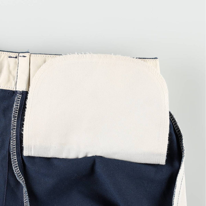 Dickies work pants, made in Canada, men's size W31 (approx.) polyester Navy blue Vintage Second Hand