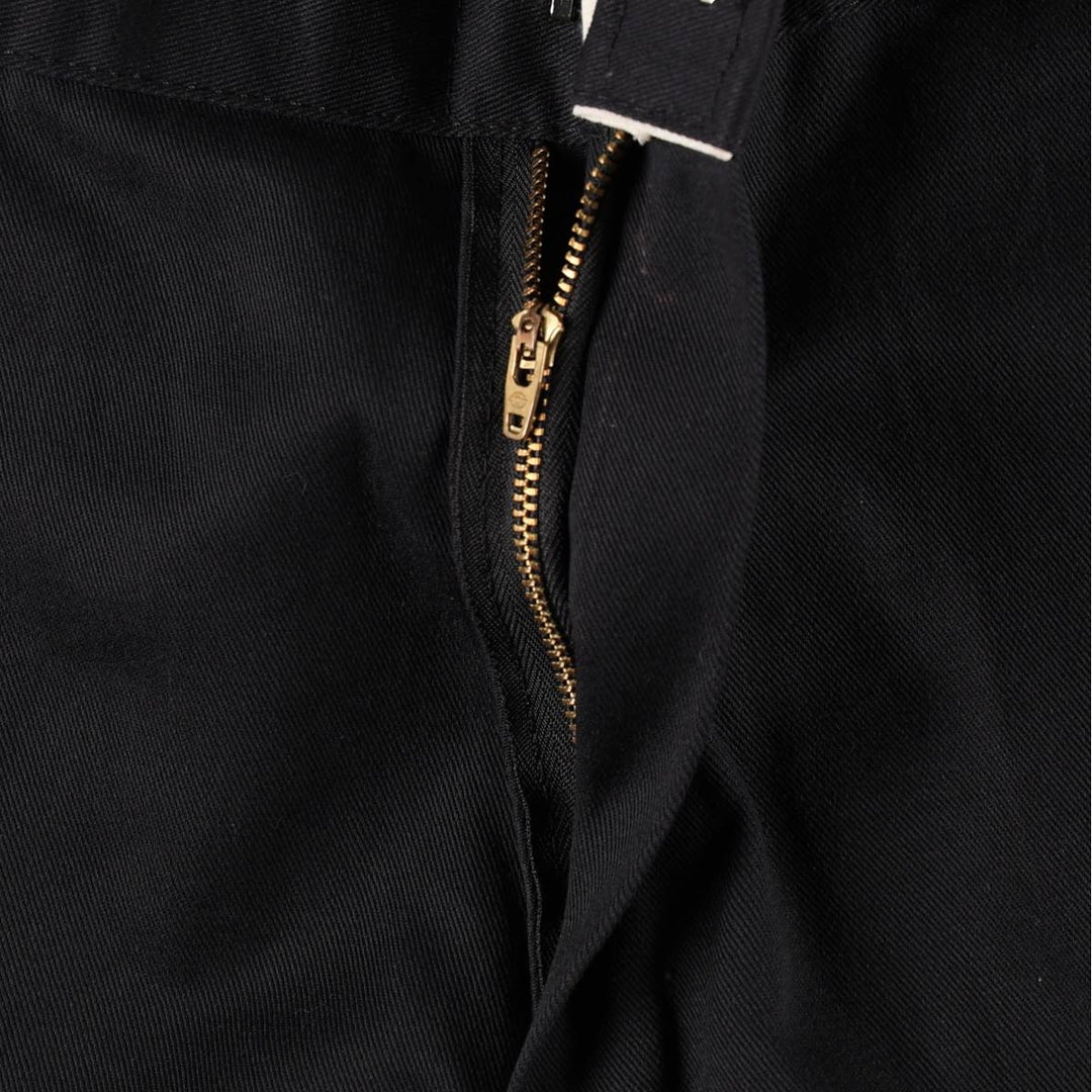 Dickies Loose Fit Double Knee Work Pants, Men's W34 (approx.) polyester black type Vintage Second Hand