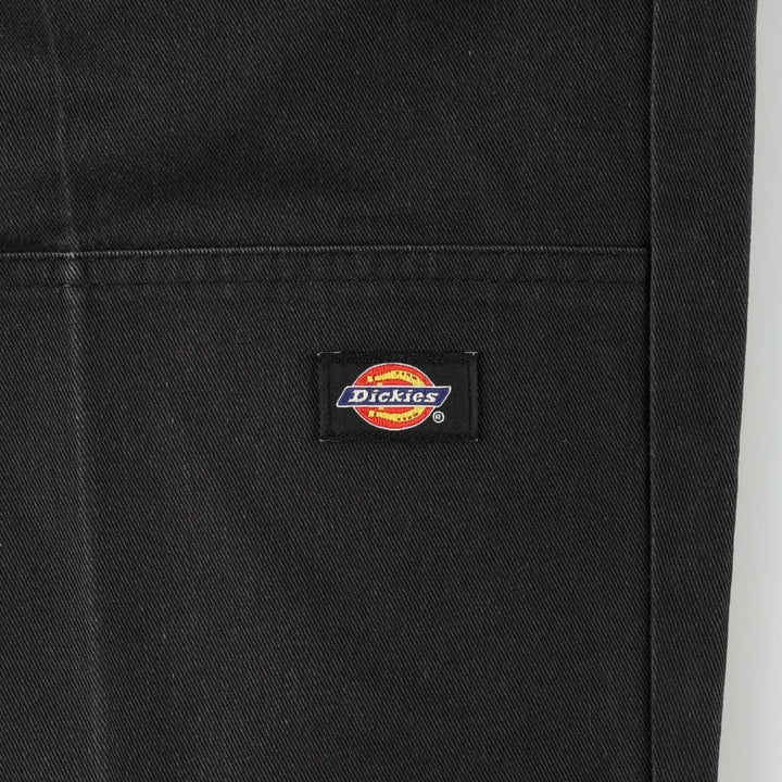 Dickies Loose Fit Double Knee Work Pants Men's W33 polyester black type Vintage Second Hand