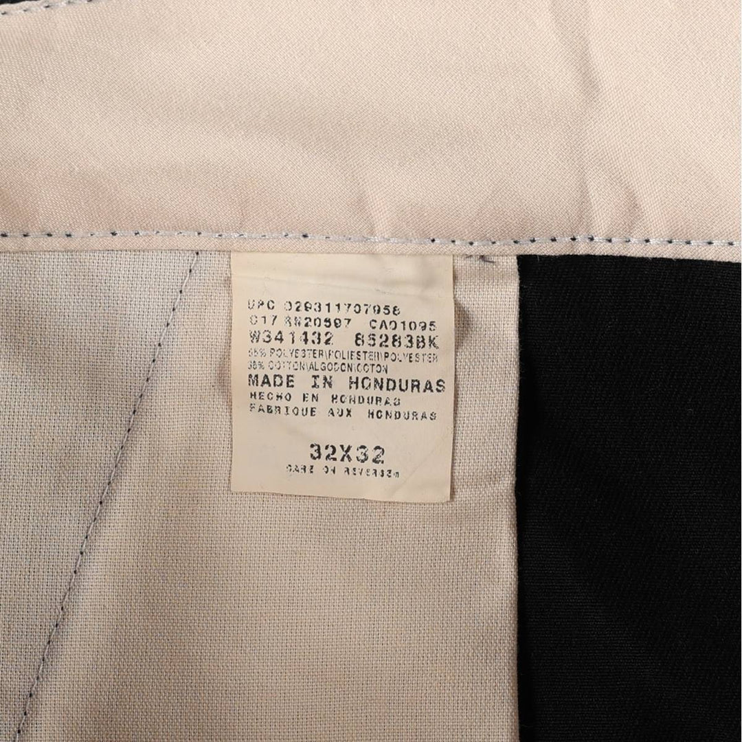 Dickies Double Knee Work Pants Men's W32 equivalent polyester black type Vintage Second Hand