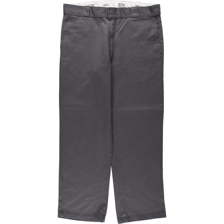 Dickies 874 Original Fit Work Pants for Men, W37 unclear Charcoal Vintage Second Hand