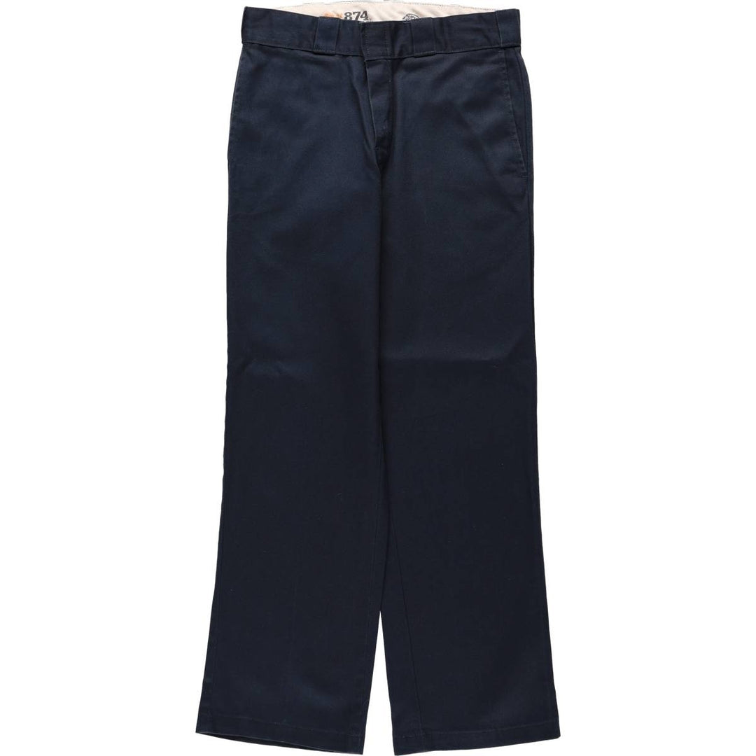 Dickies 874 Original Fit Work Pants, Men's, Size W30 polyester navy blue type Vintage Second Hand