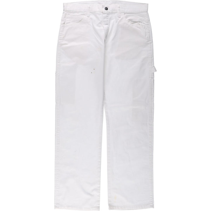 Dickies Painter Pants Men's W34 equivalent polyester white type Vintage Second Hand